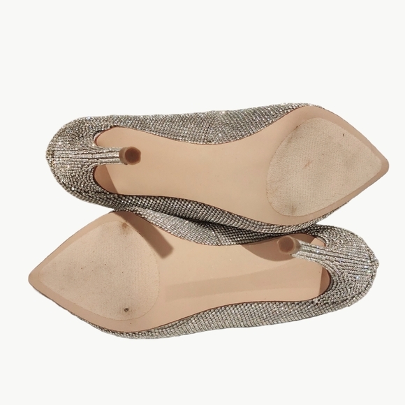 Steve Madden Daisie Crystal Jeweled Heels - Picture 10 of 13